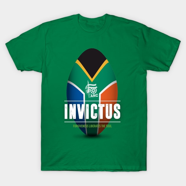 Invictus - Alternative Movie Poster T-Shirt by MoviePosterBoy